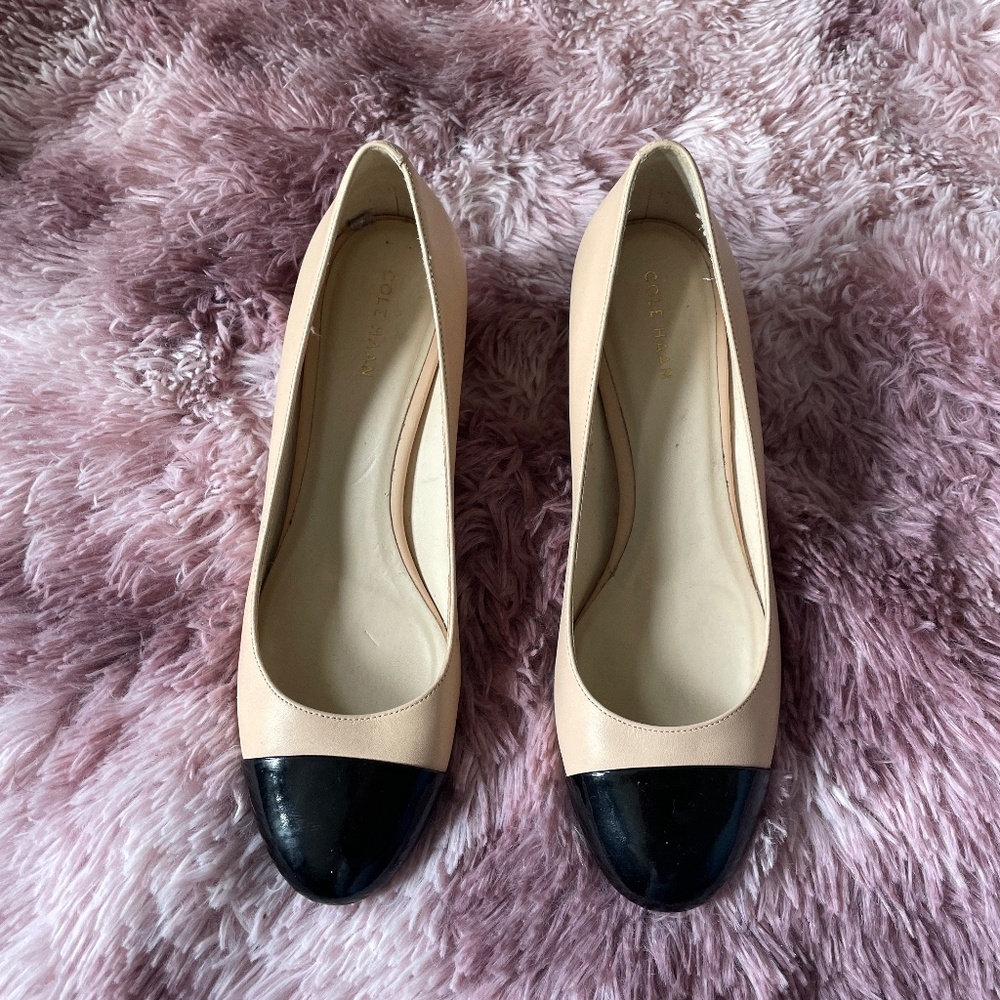 Cole Haan Block kitten heels size 7.5